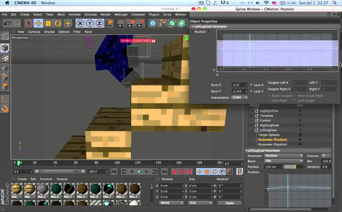 Cinema 4D Tutorial Stairs Walk Cycle Cmotion Full Tutorial - YouTube