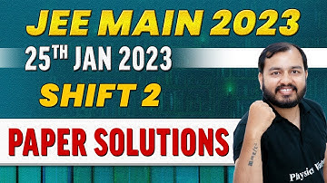 JEE MAIN 2023 Paper Discussion, Attempt 1🔥 || 25th Jan - Shift 2