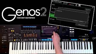 Marking Styles Using The Yamaha Genos 2
