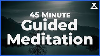 45 Minute Guided Mindfulness Meditation (Voice Only, No Music)