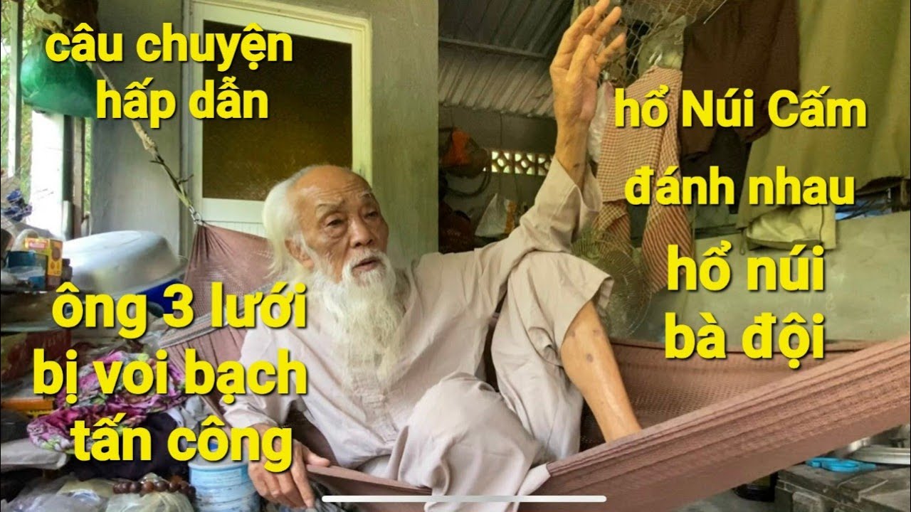 Thợ săn ( ông tư Đền ) ly kỳ chuyện đánh nhau với hổ núi Bà Đội Om và Núi Cấm.và chuyện voi bạch