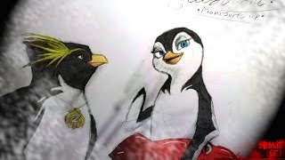 Cody & Lani, from Surfs Up. [Speed-Paint] (60fps-HD)