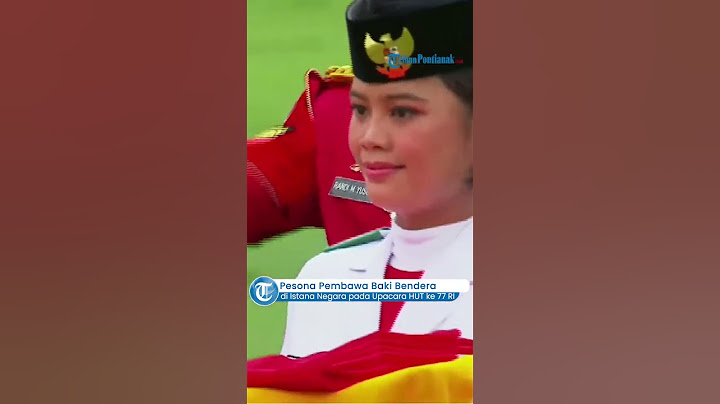 🔴 Pesona Pembawa Baki Bendera Pusaka di Istana Negara pada Upacara HUT ke 77 Kemerdekaan RI
