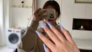 [ASMR] Build up long nails tapping around/ lots of shoe tapping (no talking)