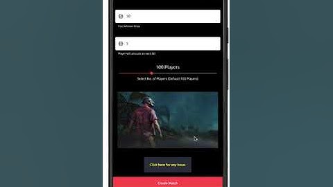 How to Create Pubg Match in Tournament App