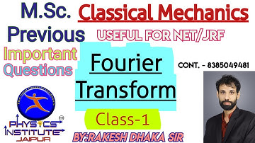 Fourier Transfom  #2023 #all #preparation #mscphysics #important #question #csirnet #jrf #rpsc #bsc