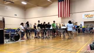 Haller Talent Show Percussion Ensemble 2015 (Technology)