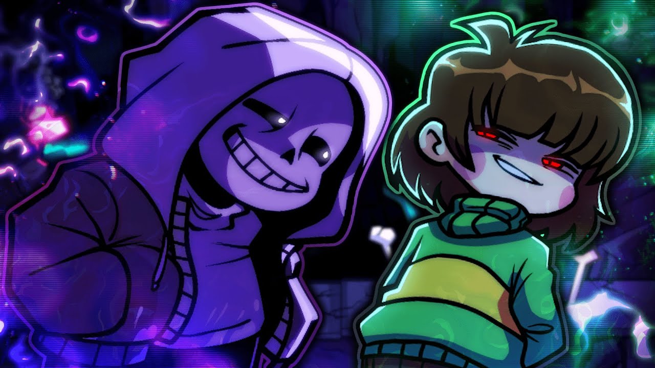 ▪ Soul Cage ▪ FNF ChillSpace's Sans & Chara Song - GFC [Undertale Mod]