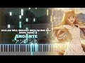 Spice and Wolf: Merchant Meets the Wise Wolf ED『Andante』ClariS (TV Size) [piano]