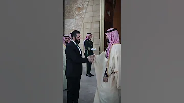 لقاء العظماء الرئيس احمد الشرع والامير محمد بن سلمان السعودية سوريا 