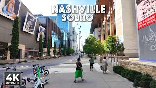 [4K] SoBro Nashville |  | Virtual Walk 2026 🎸