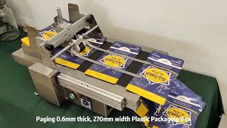INCODE mini paging machine.  Choose us to be your industrial inkjet packaging service provider