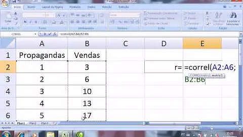 Como podem ser interpretados os valores obtidos para o coeficiente de correlação?