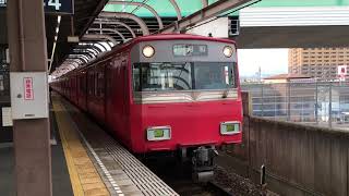 ［6500系の古明地こいし編成］名鉄6500系鉄仮面6514f＋6800系金魚鉢6822f、上小田井駅  発車