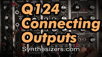 Connecting outputs with the Q124 Multiple tutorial - Synthesizers.com