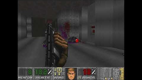 Doom 2 Abcess Level 4 UV Max with Complex Doom (Commentary)