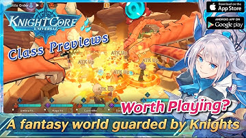 KnightCore Universal Gameplay Class Previews Android/iOs Game