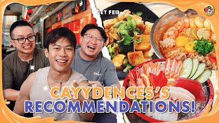 We tried Cayydences's FAVOURITE food?! | Get Fed Ep 30