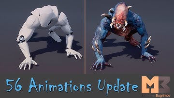 56 Animations for Creatures UE4 Update 1 2