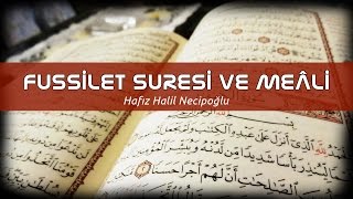 Halil Necipoğlu | Fussilet Suresi ve Meali