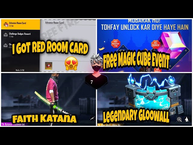 Free Fire new Gloo wall skin | Free fire Advance Room card | Free fire Faith Event | Drogan Gaming class=