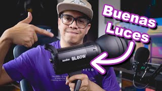 Mis LUCES PRINCIPALES y sus ACCESORIOS! Godox SL60W screenshot 5