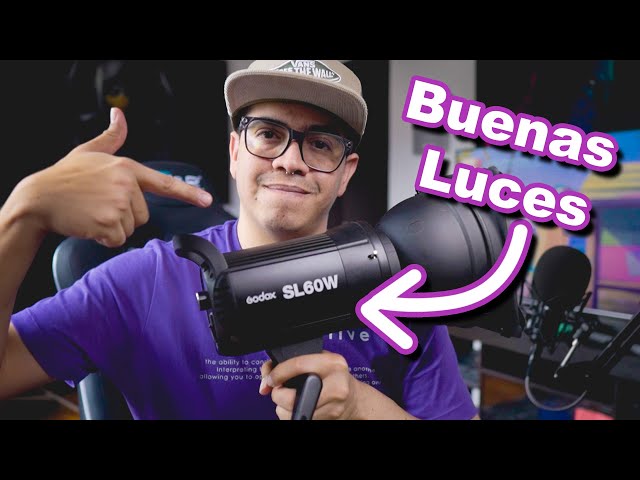 Mis LUCES PRINCIPALES y sus ACCESORIOS! Godox SL60W 