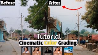 How to Color Grade Cinematic Video In Capcut | Color Grading Tutorial