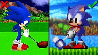Sonic Plays Golf For The First Time