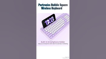 Pop the Fun in Productivity: Portronics Bubble Square Keyboard Review