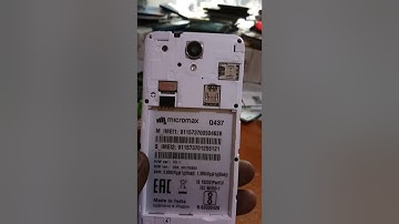 MICROMAX Q437 FRP UNLOCK AND GOOGLE ACCOUNT REMOVE