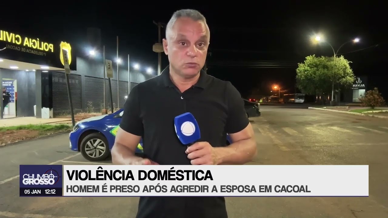 VIOLÊNCIA DOMÉSTICA , HOMEM PRESO APÓS AGREDIR A ESPOSA EM CACOAL