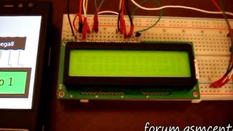 Atmega8 & LCD 2x16