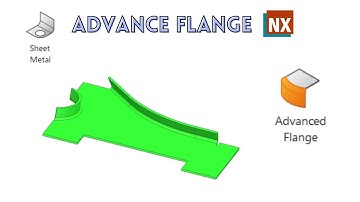 Advance Flange | How to use Advance Flange in NX | NX CAD |
