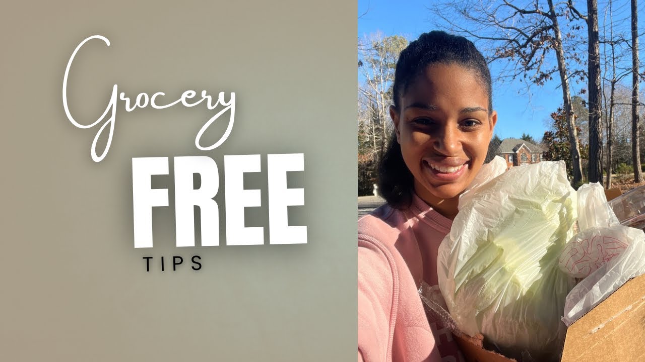 How to get free Groceries 