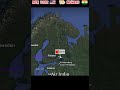 New York 🇺🇲 to Mumbai 🇮🇳 Flight Route ✈️|| #flight #travel #aviation #shorts