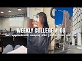 WEEKLY COLLEGE VLOG | cook with me, hair appointment, hanging with friends