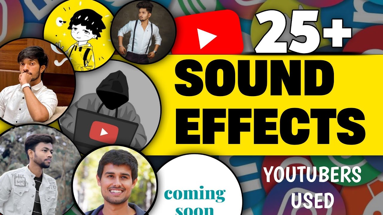 25+ Sound Effects for YouTube Video Editing 25 Best Sound Effects