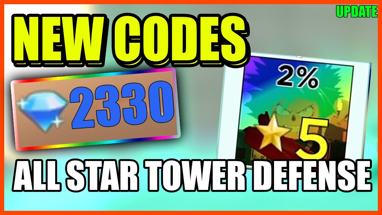 Code All Star Tower Défense / Itov Xfnf6m2ym