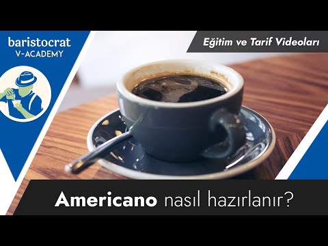 Americano Nasıl Hazırlanır?