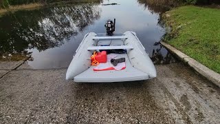 The wild card of inflatable boats Saturn MC330 Inflatable Catamaran