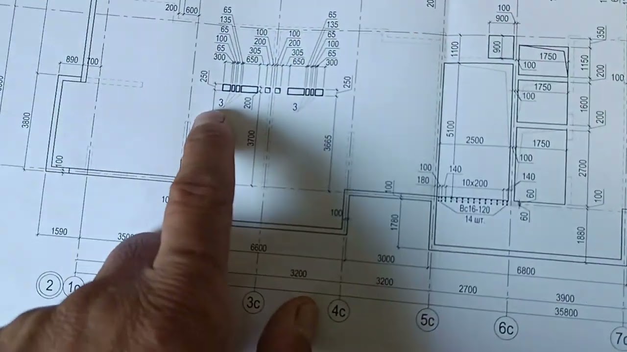 Чертёж урганиш ,  опалубчний