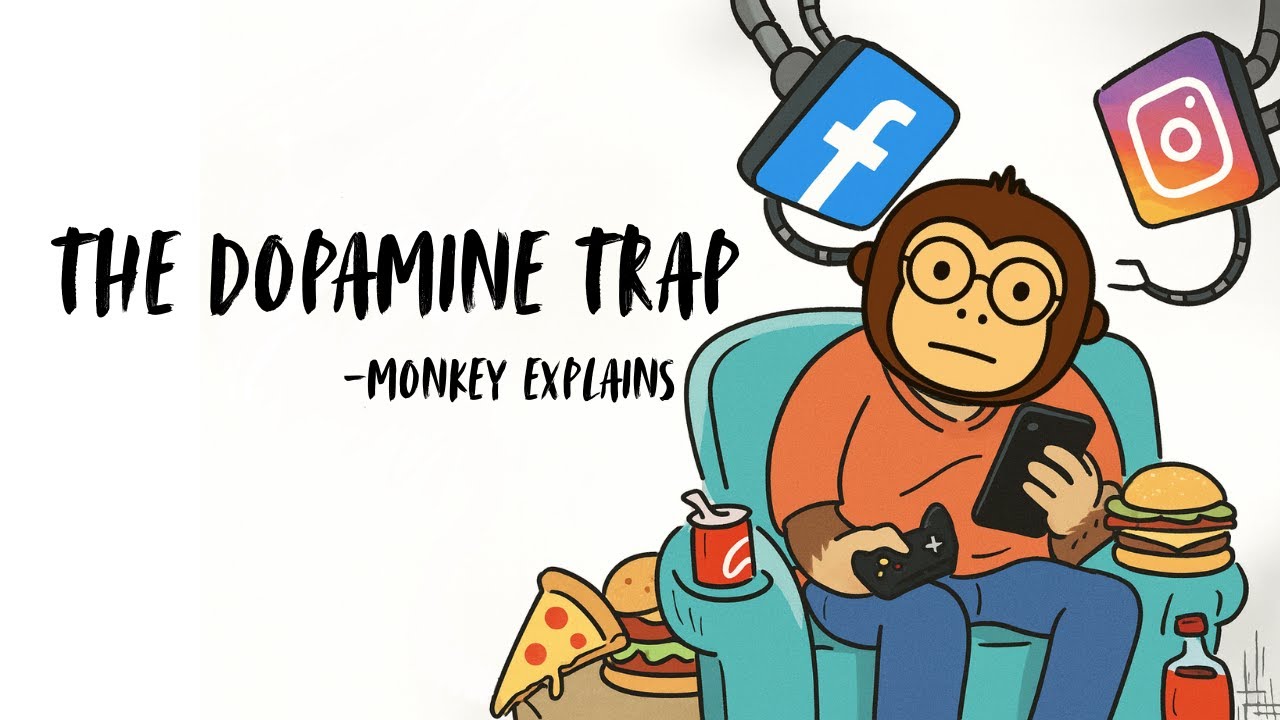 Why You Can’t Stop Checking Your Phone | The Dopamine Trap Explained | Monkey Explains