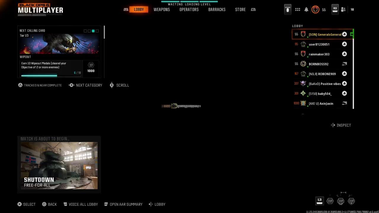 Call of Duty 6 Multiplayer with live host