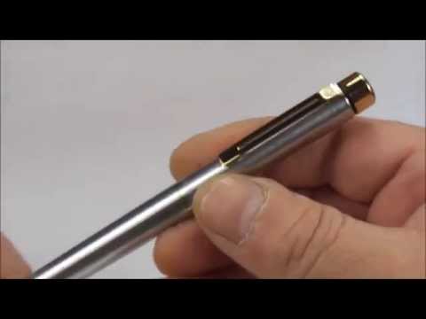 Sheaffer Targa 1001XG Fountain Pen - YouTube