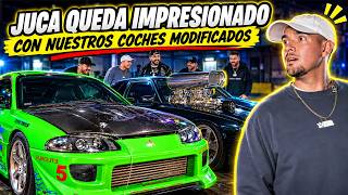 JUCA QUEDA IMPRESIONADO CON NUESTROS COCHES MODIFICADOS | Adriano Zendejas | El Maestro Shifu