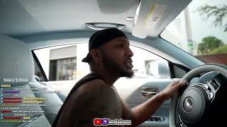 #bendadonnn on #Twitch | Ben DaDon gets mad at Ari for almost hitting his Rolls Royce with her G-Wag