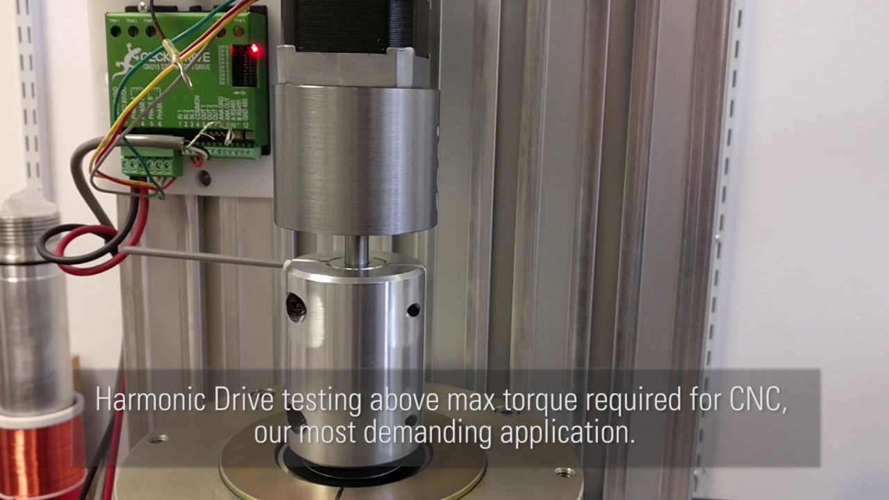 Testing our Harmonic Drive YouTube