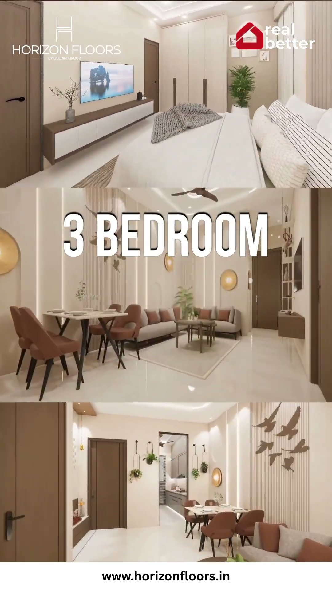 Short video thumbnail — Sector 63A · ₹2.50 Cr, Horizon Floors