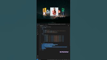 CSS 3D Rotating Image Gallery #shorts #css #coding
